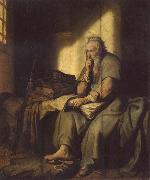 REMBRANDT Harmenszoon van Rijn, The Apostle Paul in Prison